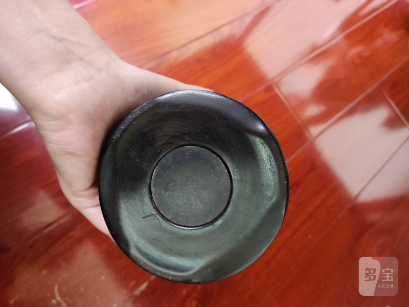 清 紫檀笔筒 - 图4